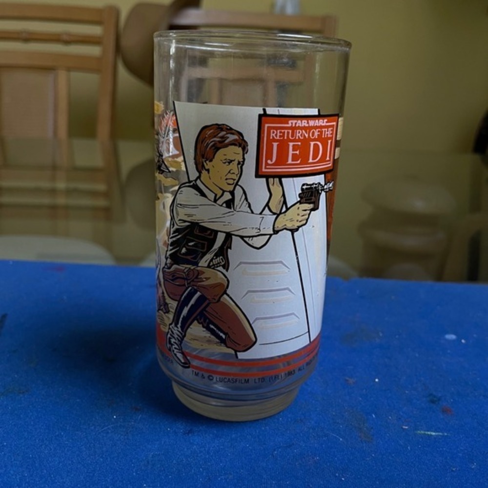 Burger King Star Wars Return of the Jedi Glass‎ 1983 Coca-Cola Collectible